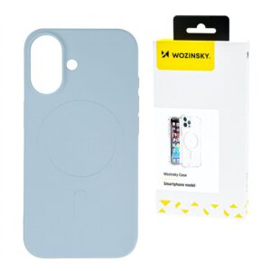 Aizmugurējais vāciņš Wozinsky  Liquid Silicone Case MagSafe for Samsung Galaxy S25 Ultra - Blue 