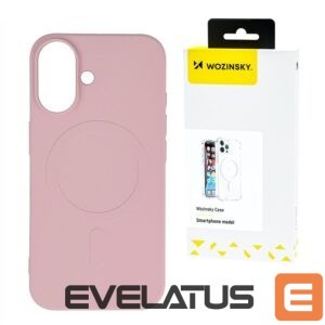 Aizmugurējais vāciņš Wozinsky  Liquid Silicone Case MagSafe for Samsung Galaxy S25 Ultra - Pink 