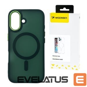 Aizmugurējais vāciņš Wozinsky  Wozinsky Fashion Case MagSafe for Samsung Galaxy S25 Ultra - Green 