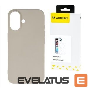 Aizmugurējais vāciņš Wozinsky  Wozinsky Silicone Case flexible silicone for Samsung Galaxy S25 Ultra - beige 