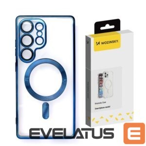 Aizmugurējais vāciņš Wozinsky  Wozinsky Electroplated Case with Magsafe for Samsung Galaxy S25 Ultra - Blue 