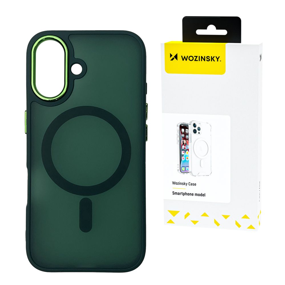 Tagakaaned Wozinsky Wozinsky Fashion Case MagSafe for Samsung Galaxy S25+ - Green