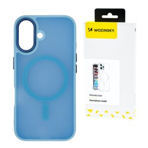 Aizmugurējais vāciņš Wozinsky  Wozinsky Fashion Case MagSafe for Samsung Galaxy S25+ - Blue 
