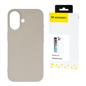 Nugarėlės dėklai Wozinsky  Wozinsky Silicone Case for Samsung Galaxy S25+ - Beige 