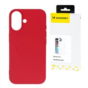 Nugarėlės dėklai Wozinsky  Wozinsky Silicone Case for Samsung Galaxy S25+ - Red 