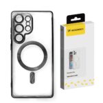 Чехол на заднюю панель Wozinsky  Wozinsky Electroplated Case with Magsafe for Samsung Galaxy S25+ - Black 