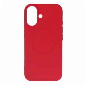 Aizmugurējais vāciņš Wozinsky  Liquid Silicone Case MagSafe for Samsung Galaxy S25 - Red 