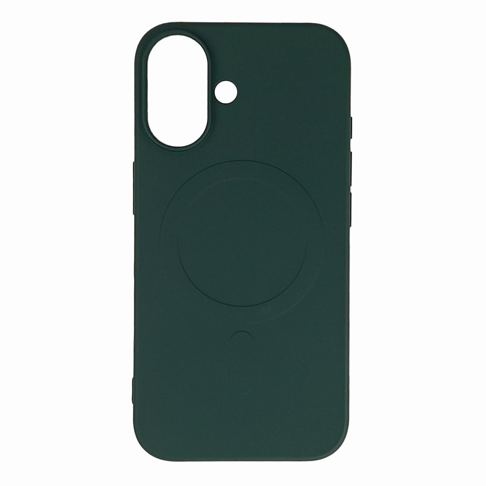 Tagakaaned Wozinsky Liquid Silicone Case MagSafe for Samsung Galaxy S25 - Green