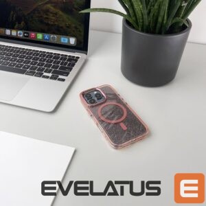 Nugarėlės dėklai Wozinsky  Wozinsky Glitter Case with Mag Safe for Samsung Galaxy S24 FE - Pink with Glitter 