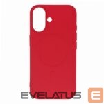 Nugarėlės dėklai Wozinsky  Wozinsky Liquid Silicone Case MagSafe for Samsung Galaxy S24 FE - red 