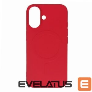 Aizmugurējais vāciņš Wozinsky  Wozinsky Liquid Silicone Case MagSafe for Samsung Galaxy S24 FE - red 