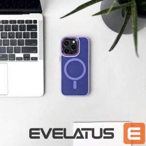 Aizmugurējais vāciņš Wozinsky  Wozinsky Fashion Case with MagSafe for Samsung Galaxy S24 FE - Purple 