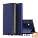 Tagakaaned Hurtel  Sleep Case Pro Cover with Flip and Stand for Samsung Galaxy A56 - Blue 