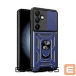 Nugarėlės dėklai Hurtel  Hybrid Armor Camshield with Stand and Camera Cover for Samsung Galaxy A56 - Blue 