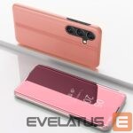 Aizmugurējais vāciņš Hurtel  Clear View Case for Samsung Galaxy A26 Cover with Flip - Pink 