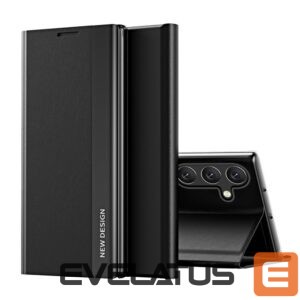 Nugarėlės dėklai Hurtel  Sleep Case Pro Cover with Flip and Stand for Samsung Galaxy A26 - Black 