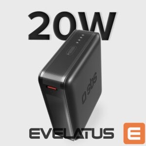 Išorinė baterija SBS  Powerbank SBS TEBB10000HDPD20K 10000 mAh with Power Delivery - black 
