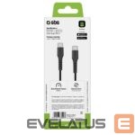 Kabelis SBS  SBS TECABLETCC3M USB-C - USB-C 3m Cable - Black 