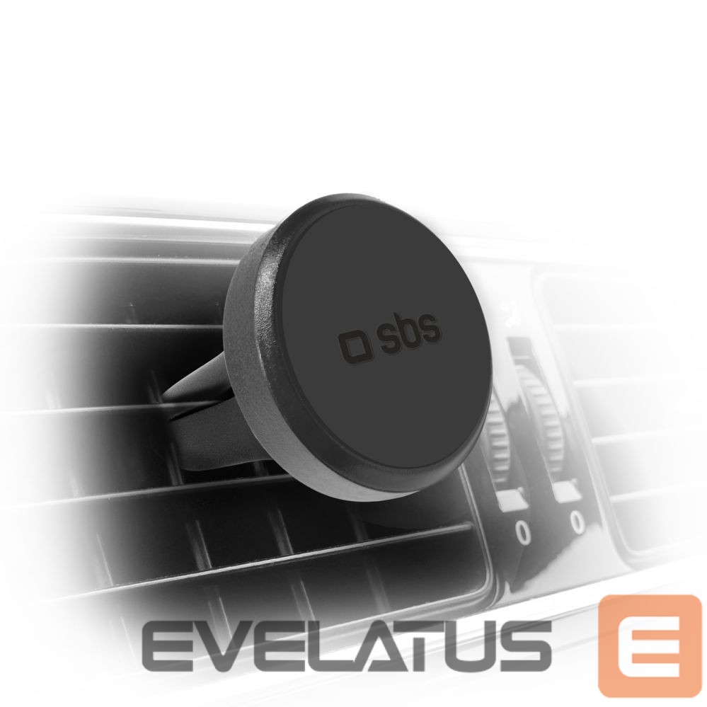 Auto holder SBS SBS TESUPPEASYMAGK smartphone holder magnetic, for air vent - black