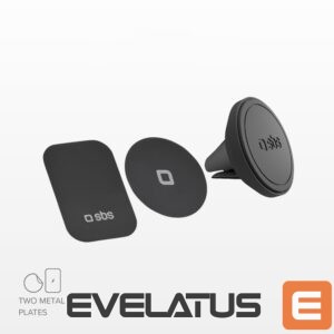 Automatinis laikiklis SBS  SBS TESUPMAGMCLIP smartphone holder magnetic, for air vent - black 