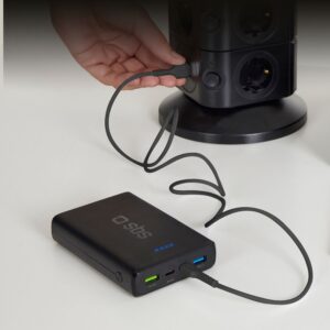 Kabelis SBS  SBS LTHL200 USB-A - Micro-USB Cable 1m - Black 