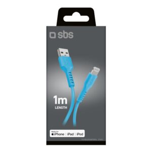 Kabelis SBS  SBS TECABLEUSBIP589A USB-A - Lightning Cable - Blue 