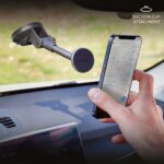 Automatinis laikiklis SBS  SBS TESUPMAGEXT Telescopic Smartphone Holder Compatible with MagSafe - Black 