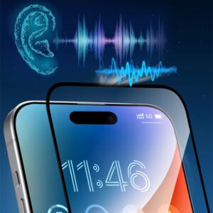 Aizsargstikls Joyroom  Joyroom JR-MKN0313 Corning Eyecare Tempered Glass for iPhone 15 Plus/16 Plus 