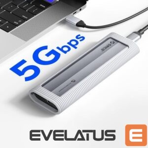 Cita datorprece Orico  Orico AXM2S-G2 M.2 NVME/NGFF USB-C 10Gb/s Disk Drive - Gray 