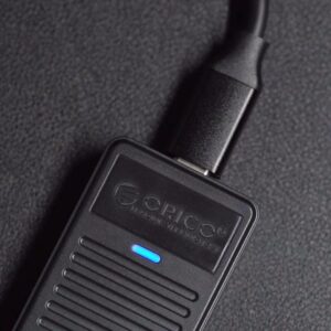 Cita datorprece Orico  Orico DDM2-C3-G2 M.2 NVME USB-A USB-C 3.2 10Gb/s Disk Drive - Gray 