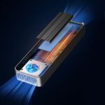 Другой аксессуар для компьютера Orico  Orico OUM2-G20 M.2 NVME USB-C 3.2 20Gb/s Disk Drive - Silver 