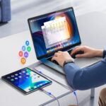 Kabelis Orico  Violet \ 60 W 