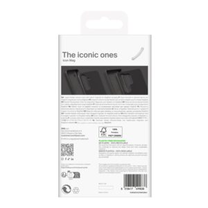 Чехол на заднюю панель Puro  Puro Icon Mag Silicone Case with MagSafe for Samsung Galaxy S25 - Black 