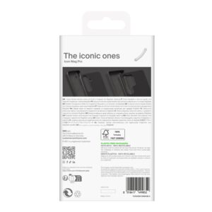 Чехол на заднюю панель Puro  Puro Icon Mag Silicone Case with MagSafe for Samsung Galaxy S25 Ultra - Black 