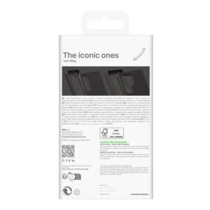 Чехол на заднюю панель Puro  Puro Icon Mag Silicone Case with MagSafe for Samsung Galaxy S25+ - Black 