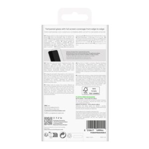 Apsauginiai stiklai Puro  Puro Frame Tempered Glass with Black Frame for Samsung Galaxy S25 Ultra 