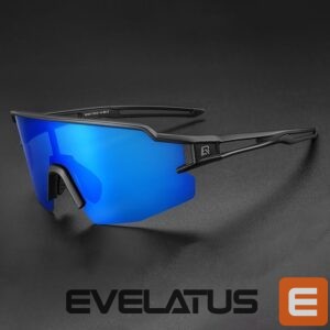 Kitos prekės Rockbros  Rockbros Polarized Cycling Glasses with UV Protection and Corrective Insert Blue Lenses - Black 