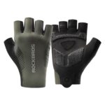Jalgratta tarvik Rockbros  Rockbros cycling gloves spring/summer/autumn, short fingers, size: L - green 