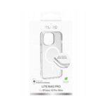Чехол на заднюю панель Puro  Puro Cover in TPU+PC "LITE MAG" with Magsafe for iPhone 16E, transparent 