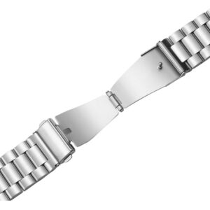 Dirželis Puro  Puro METAL Stainless Steel Strap for Samsung Galaxy Watch 4 / 4 Classic / 5 / 5 Pro / 6 / 6 Classic - Silver 