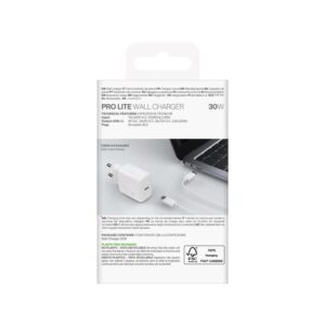 Adapteriai Puro  Puro PROLITE 30W USB-C Wall Charger - White 