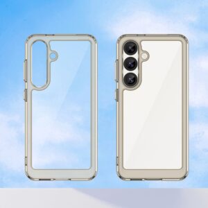 Nugarėlės dėklai Hurtel  Outer Space Case for iPhone 16e Flexible Frame Cover - Translucent, Black 