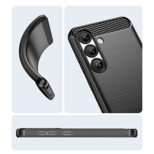 Nugarėlės dėklai Hurtel  Carbon Case for Samsung Galaxy S25 Edge - Black 