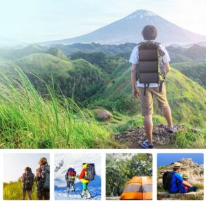 Įkroviklis Choetech  Choetech SC001 solar foldable charger 19W 2x USB-A - black 