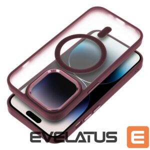 Back panel cover OEM - Case for iPhone 17 PRO MAX Matte Mag Cover compatible with MagSafe red 