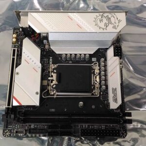 Motherboard for Intel processors MSI  SALE OUT.  MPG B760I EDGE WIFI |  MPG B760I EDGE WIFI | Processor family Intel | Processor socket LGA1700 | DDR5 DIMM | Memory slots 2 | Supported hard disk drive interfaces SATA, M.2 | Number of SATA connectors 4 | Chipset Intel B760 | Mini-ITX | REFURBISHED |  MPG B760I EDGE WIFI | Processor family Intel | Processor socket  LGA1700 | DDR5 DIMM | Memory slots 2 | Supported hard disk drive interfaces SATA, M.2 | Number of SATA connectors 4 | Chipset Intel B760 | Mini-ITX | REFURBISHED 