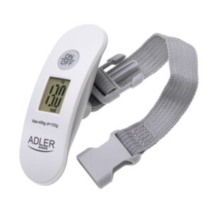 Kaalud Adler  | Travel Luggage Scale | AD 8189 | Maximum weight (capacity) 40 kg | Accuracy 100 g | White 