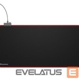 Computer mouse Genesis  Mouse Pad | Boron 500 XXL RGB | Mouse pad | 400 x 800 x 4 mm | Black 