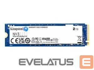 Kõvaketas SSD Kingston  2 TB NV3 M.2 2280 NVMe SSD 