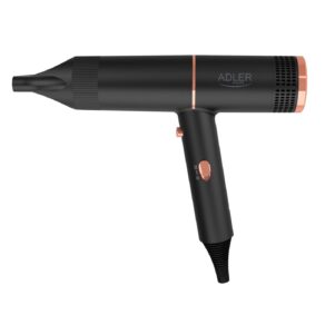 Sveikatos apsauga Adler  Hair Dryer | AD 2278 | 1400 W | Number of temperature settings 2 | Ionic function | Black 